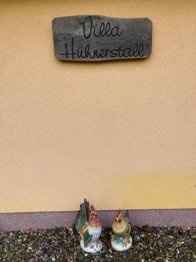 Ferienhaus -Villa Huehnerstall- Hessenburg Dış mekan fotoğraf